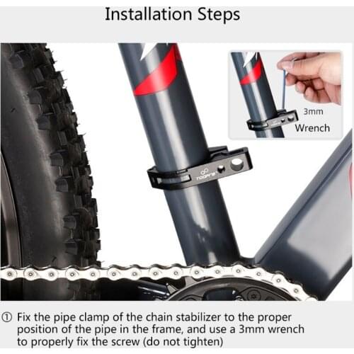 69HD Mountain Bike Chain Guide Aluminium Alloy Chain Guide Bike MTB Chain Guide Bicycle Chain Protector