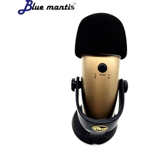 Foam Microphone Windscreen for Blue Yeti Nano condenser microphones- as a pop filter for the microphones Blue Mantis