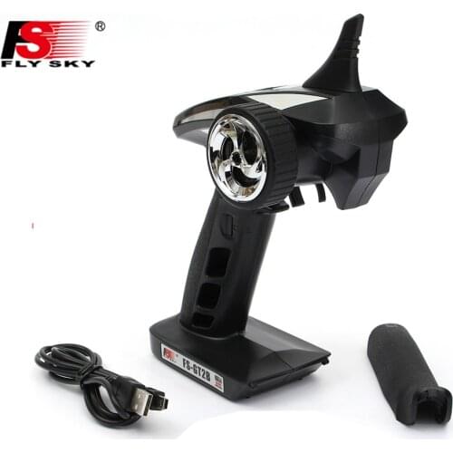 FLYSKY FS-GT2B 2.4G 3CH Radio Transmitter with GR3E Receiver 3.7V 800mah Battery for RC Vehicles Car Boat Tank Toys