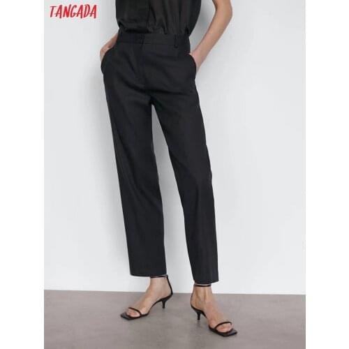 Женские укороченные брюки Tangada China At AliExpress