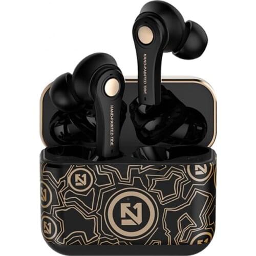 TS-100 Wireless Earphones TWS Bluetooth 5.0 Mini Earbuds Stereo Bass Noise Cancelling Sports Waterproof Earbud In Ear