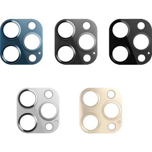 Anti-dust Metal Back Camera Lens Screen Protector for IPhone 12 Pro Max Aluminum Alloy Protector for Camera Lens of Iphone 12