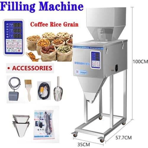 220V Large Quantitative Powder Particle Filling Machine Coffee Rice Multifunctional Tea Large Capacity Intelligent Machine
