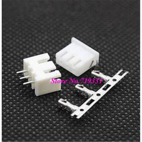 50 sets XH 2.54mm XH 3-Pin Connector Plug ( Male, Female, Crimps )
