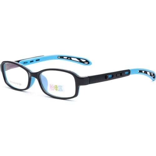 Childrens Eyeglasses Frame Square Adjustable Legs TR90 Eyeglasses Frame Safety Fall-resistant Color Eyeglasses Frame 016