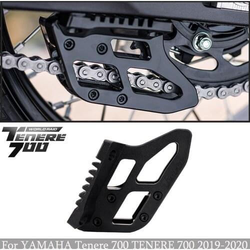 For YAMAHA Tenere 700 TENERE 700 T 700 T7 2019- Motorcycle Accessories Chain Protection Cover Guide Wheel Slide Cover Protection