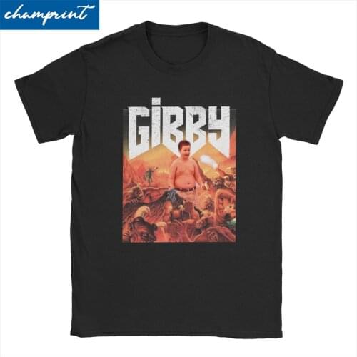 Gibby Of Doom for Men Women T Shirt Gibby Meme Novelty Tees Short Sleeve Crew Neck T-Shirt Cotton 4XL 5XL Clothing