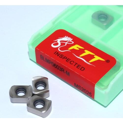 10pcs Carbide Insert BLMP0603R M MS2025 Lathe Tool BLMP 0603R Internal Turning Carbide CNC Machine Tool CVD + PVD Milling Tool