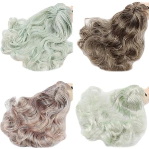 Blyth doll icy wig, rbl scalp and dome for DIY custom doll accessory toy