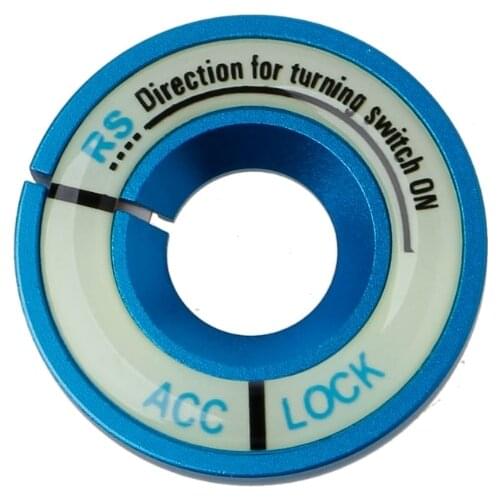 New Car Luminous Ignition Key Hole Ring Switch Decor Sticker For Skoda Octavia Fabia YETI VW Passat Bora POLO GOLF 6 Jetta