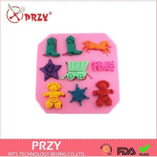 Jeans shaped silicone fondant Cake decoration mold fondant mold chocolate mold wholesale