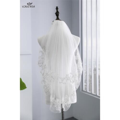 VLNUO NISA Wedding Lace Veils