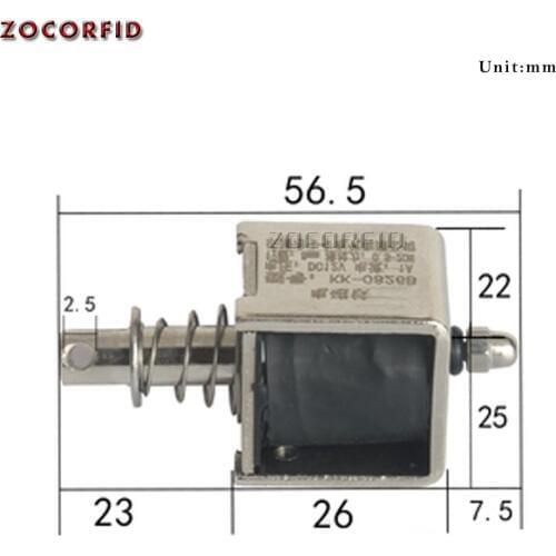 0826B DC Suction Micro Electromagnet Spring Push Pull Type Rod Solenoid Magnet