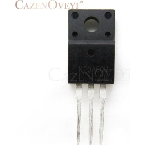 10pcs/lot TK20A60U K20A60U K20A60T TO-220F 20A 600V new original In Stock