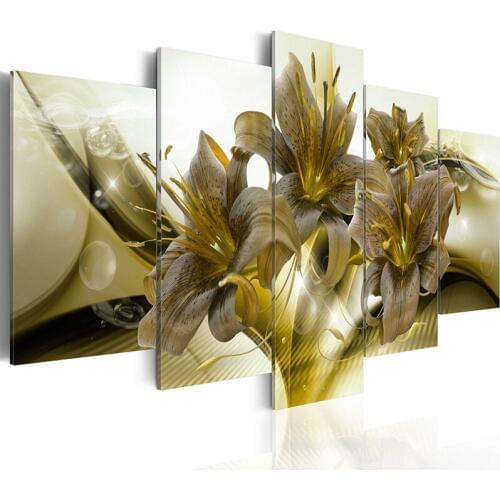 5 Panel Wall Pictures for Living Room Picture Print Painting On Canvas Wall Art Home Decor Living Room Canvas Print/PJMT-B (398)