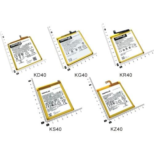 KD40 KG40 KR40 KS40 KZ40 4000mAh For Motorol Moto KD40 G8 PLUS One Action XT2013 Vision XT1970 Mobile Phone Battery Li-Polymer