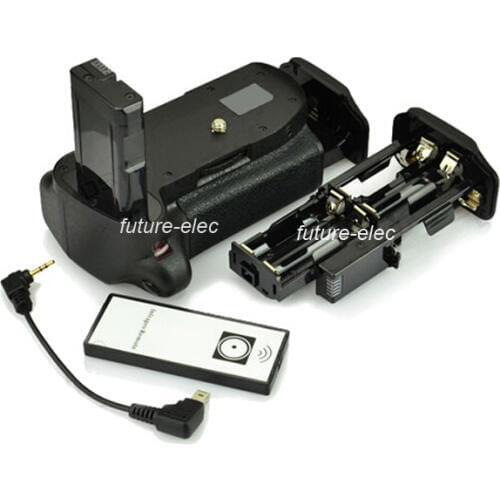 Battery Handle Hand Grip Pack Vertical Shutter For Nikon D5100 D5200 DSLR Digital Camera as MB-D51+ IR Remote+ AA Battery Holder