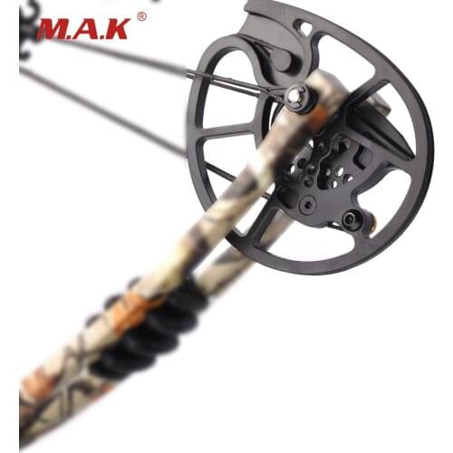 1 Piar Compound Bow Pulley for 20-70 LBS Compound Bow DIY Junxing M120/M125 Accessory for Archery Hunting Shooting