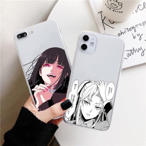 Kakegurui Jabami Yumeko Case For Huawei P30 P20 P40 Honor 20 10 10i 10X Lite E Pro Y6 Y7 Y9 P Smart 2019 2020 2021 Nova 5T Cover