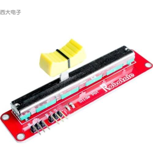 5PCS 10K Electronic Sliding Potentiometer Module Adjustable Potentiometer Module for Arduino