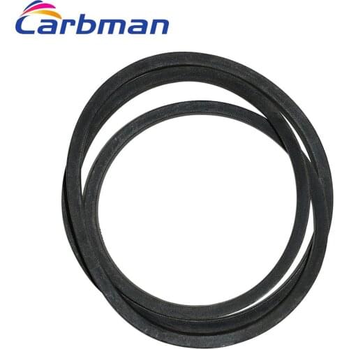 Carbman Drive Belt For John Deere 38" deck M82462 GT242 GT262 LX172 LX178-1/2"x66"