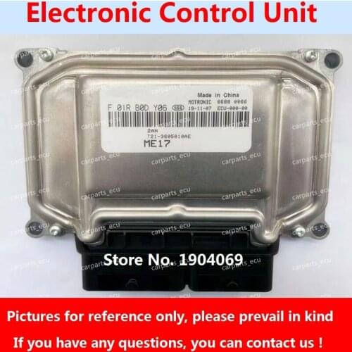 Engine Computer Board F01RB0DY06 F01R00DY06 T21-3605010AE ME17 ECU F01R00DCH4 F01RB0DCH4 J00-3605010BH For Chery Car