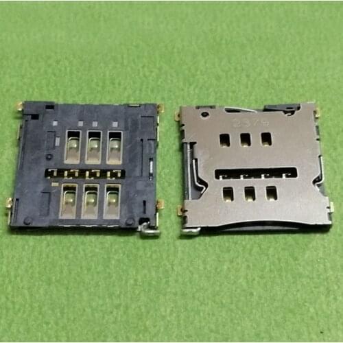 2pcs Sim Card Reader Module For LG Nexus 5 D820 D821 for Lenovo VIBE X S960 K900 K900i Slot Tray Holder Socket
