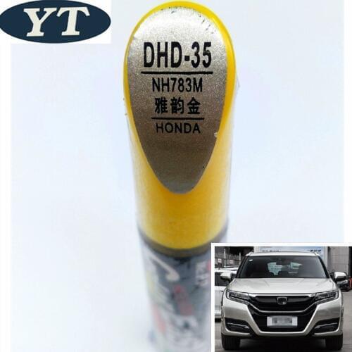 Car scratch repair pen, auto brush paint pen GOLD color for Honda ACCORD, Fit City Odeysey HRV CR-V Spirior Civic