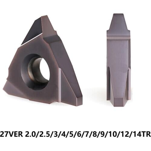 BEYOND Threading Grooving Carbide Inserts 27 VER 27VER 2.0TR 2.5 3 4 5 6 7 8 9 10 12 14 TR for SCVER2525M27 SCVER Lathe Cutter