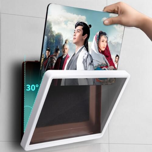 Bathroom Waterproof Mobile Phone Box Wall Tablet Holder For IPAD Self-adhesive Holder Touch Screen Home Wall Bathroom Phone Box