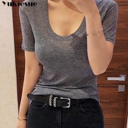 Женские трикотажные футболки YUKIESUE China At AliExpress