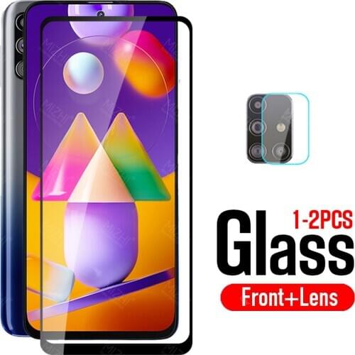 Protective glass for samsung m31s screen protector tempered glas on galaxy m 31s m31 s safety film samsun samsumg sansung galaxi
