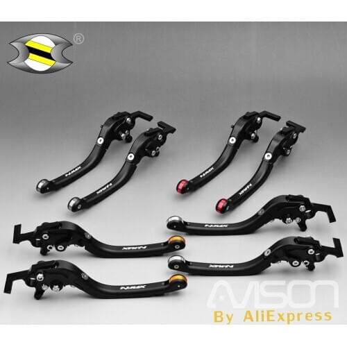 Motorcycle Accessories Folding Extendable Brake Clutch Levers for NMAX 155 125 NMAX155 NMAX125 N-MAX 155 125 2015-2017