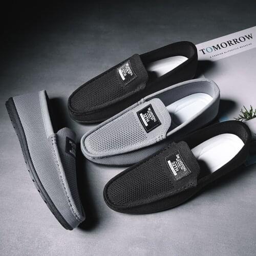 Brand Trainers Men sneakers New Fashion Men mesh Casual Shoes High Quality Adult Moccasins Men Driving Shoes Male Footwear Unise