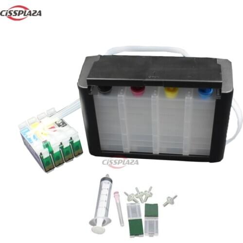 CISSPLAZA T1801 T1811 luxury Empty CISS compatible For Epson XP-402 XP-405 XP-215 XP-312 XP-415 printer