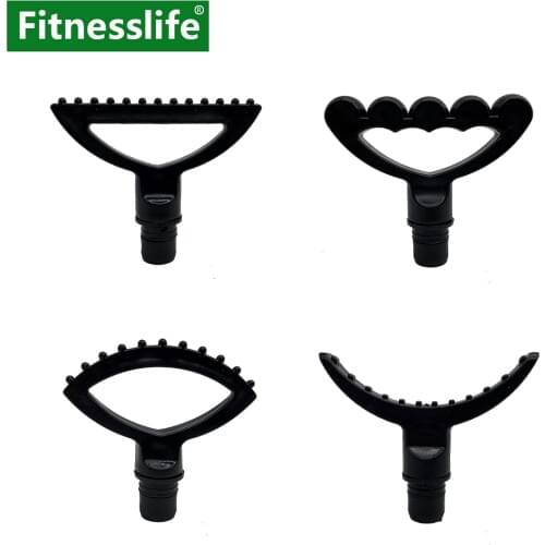 Fascia Massage Gun Heads Accessories Attachment Set Kit Replacement Body Muscle Relaxation for 19 mm Diameter Massage Head ABS