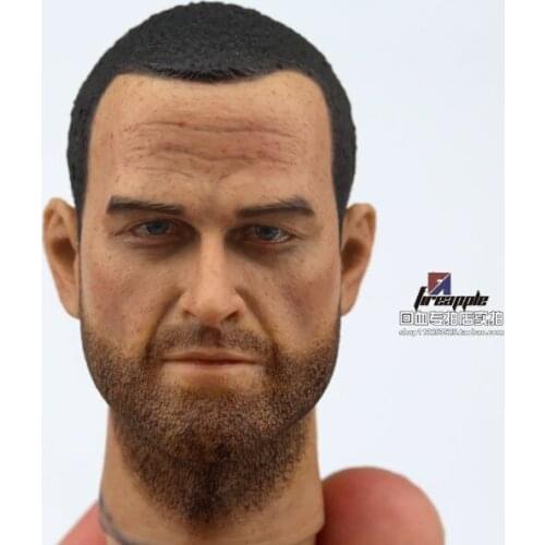 Spot 1/6 soldiers CalTek US Army A-TACS ruins camouflage head carving Action Figures