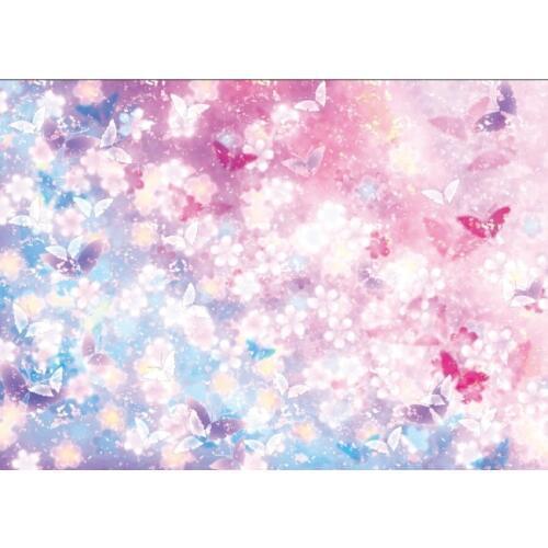 Newborn photo booth backdrop photography background colorful butterfly hazy fresh aestheticism for children