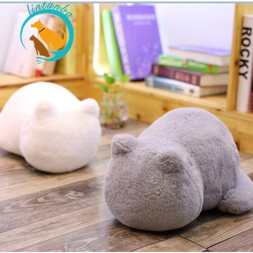 Kawaii Plush Cat Toys Stuffed Shadow Cat Dolls Kids Gift Doll Lovely Animal Toys 3 Colors Home Decoration Soft Pillows
