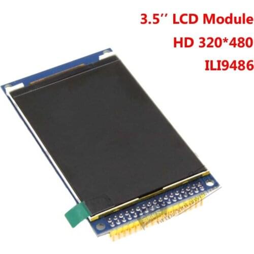3.5 Inch 320 X 480 TFT LCD Display Module W. SD Slot PCB Drive IC ILI9486 For Arduino STM32 C51 DEMO
