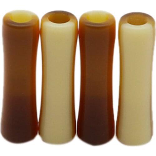 New Arrival Double-sided Quaint Aglets For Shoelace End 5.9*22mm Brown Beige Solemn Color Combinaiton Ropes Head shoe clips