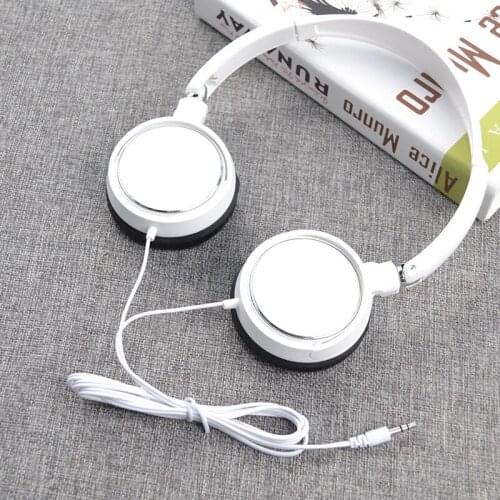 3.5mm Wired Headphones PC Gamer HiFi Music Folded Headphone With Microphone For Computer phone Sony Xiaomi Huawei Earphone