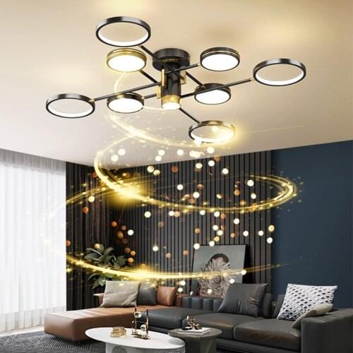 Modern Minimalist Led Living Room New Nordic Bedroom Creative Office Home Garden Room Personality Model Room Warm Club Balcony