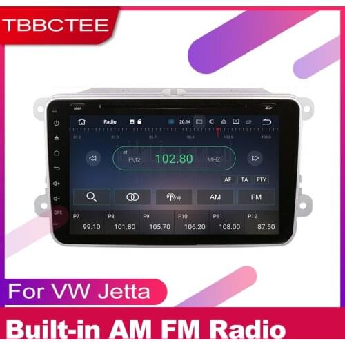 TBBCTEE For Volkswagen VW Jetta 2005~2018 Car Android Multimedia System 2 DIN Auto DVD Player GPS Navi Navigation Radio Audio