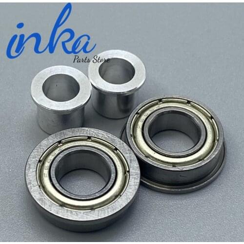5Sets Fuser Cleaning Roller Bearing Brush Roller Bushing For Konica minolta bizhub c754 C754e 754e C654 C654e c554 Fuser Roller