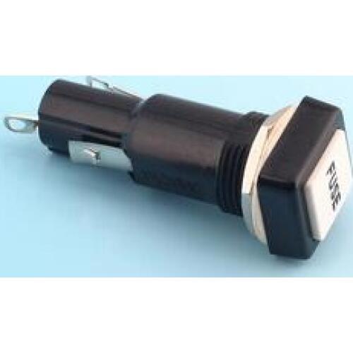 R3-21A 6*30mm 10A 250V Black Fuse Holder x 10pcs Free shipping