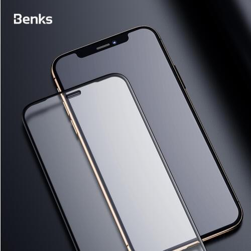 Benks Matte Tempered Glass Anti-Fingerprints Screen Protector Film for Apple iPhone12 11 Pro Max Mini Xs Max Xr Cover Protection
