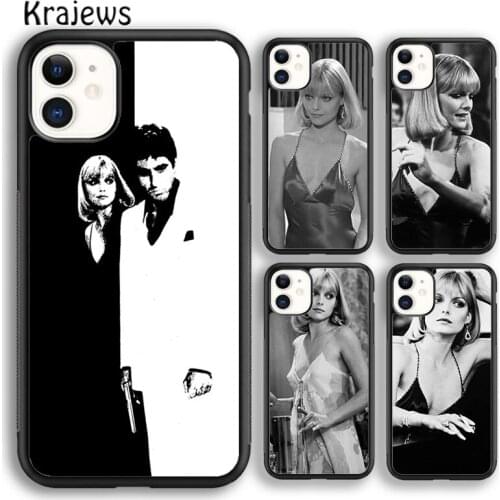Krajews Scarface Elvira Hancock Phone Case Cover For iPhone 5s SE 6s 7 8 plus X XS XR 11 12 pro max Samsung S7 S8 S9 S10 plus