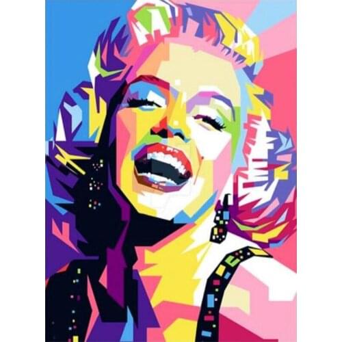 DIY Paint By Numbers Beautiful smoking woman 40X50cm Oil Painting By Numbers On Cavans Figure Frame Coloring By Numbers