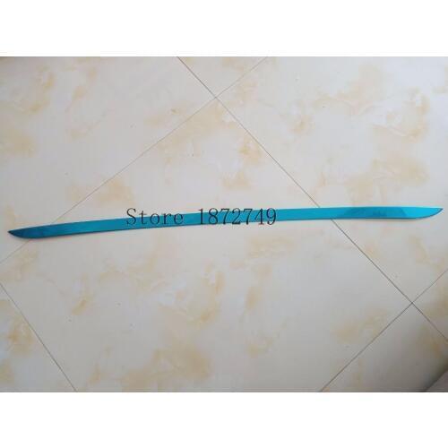 FOR BMW X6 E71 2009-2013 Stainless Steel Rear Trunk molding Lid Cover trim